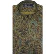 Print Rust Shirt : Party