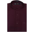 Plain Maroon Shirt : Party