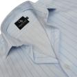Stripes Blue Shirt : Business