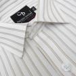 Stripes Peach Shirt : Business