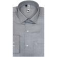 Print Light Gray Shirt : Slim