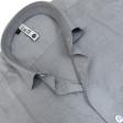 Print Light Gray Shirt : Slim