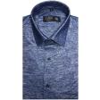 Print Blue Shirt : Ditto