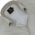 Plain Cream Shirt : Business