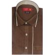 Combination Brown Shirt : Ditto
