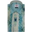 Print Green Shirt : Ditto