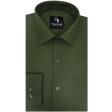 Plain Green Shirt : Business