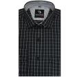 Checks Black Shirt : Business