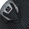Checks Black Shirt : Business