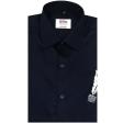 Embroidered Navy Blue Shirt : Ditto