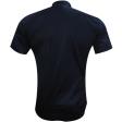 Embroidered Navy Blue Shirt : Ditto