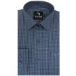 Checks Blue Shirt : Business