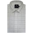 Checks White Shirt : Business