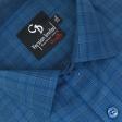 Checks Blue Shirt : Business
