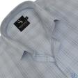 Checks Blue Shirt : Business