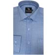 Plain Blue Shirt : Business