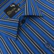Stripes Navy Blue Shirt : Business