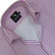 Stripes Mauve Shirt : Business