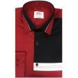 Combination Maroon Shirt : Ditto