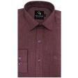 Plain Maroon Shirt : Business