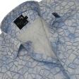 Print Navy Blue Shirt : Party