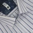 Stripes Blue Shirt : Slim