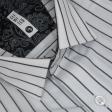 Stripes Gray Shirt : Slim