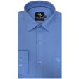 Plain Blue Shirt : Business
