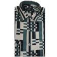 Print Brown Shirt : Ditto