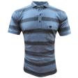 Print Blue T-shirt : Regular
