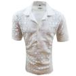 Self Design White Shirt : Ditto