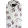 Print Cream Shirt : Party