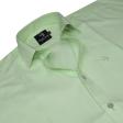 Plain Light Green Shirt : Business