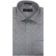 Checks Gray Shirt : Business