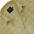Checks Fawn Shirt : Business