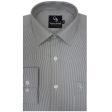 Stripes Gray Shirt : Business