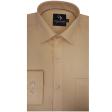 Self Design Peach Shirt : Business
