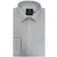 Self Design Gray Shirt : Business