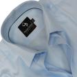 Self Design Blue Shirt : Business