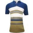 Stripes Khakhi T-shirt : Regular