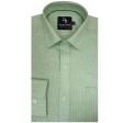 Self Design Green Shirt : Business