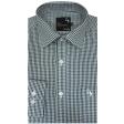 Checks Green Shirt : Business