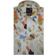 Print Peach Shirt : Party