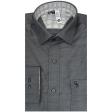 Combination Dark Gray Shirt : Slim