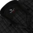 Checks Black Shirt : Business