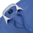 Stripes Blue Shirt : Business