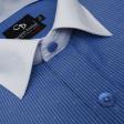 Stripes Blue Shirt : Business