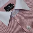 Stripes Peach Shirt : Business