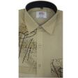 Handpainted Khakhi Shirt : Ditto