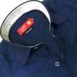 Combination Navy Blue Shirt : Ditto